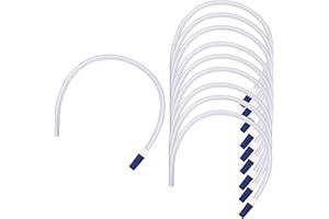 OPSTRA YEE 10 Pack Leg Bag Extension Tubing 18" – Flexible and Kink-Resistant Urinary Collection Tube Blue