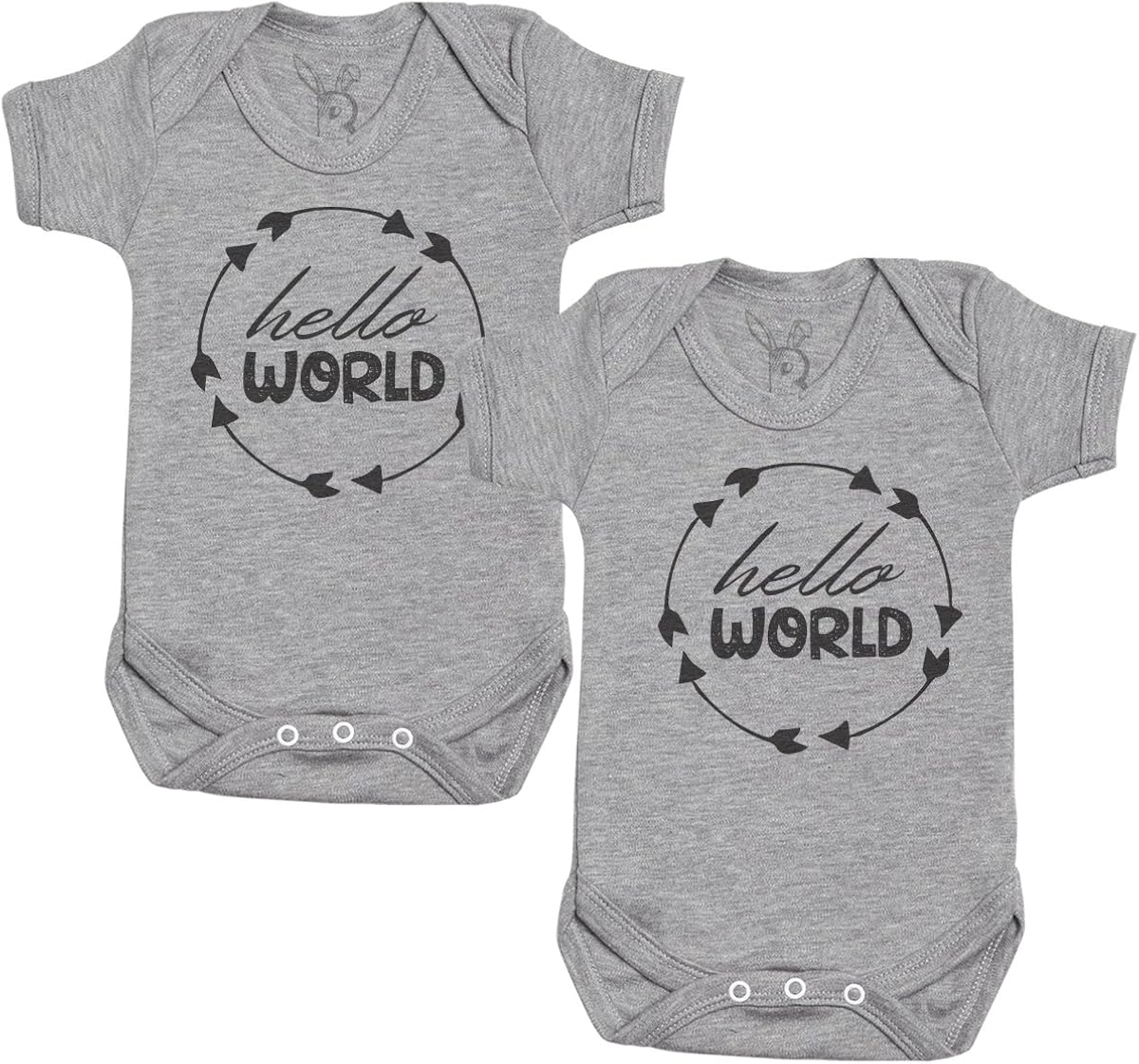 Cadeau Bebe Fille Jumeaux Body Bebe Garcon Jumeaux Hello World Twins Cadeau Bebe Jumeaux Cadeau Bebe Garcon Jumeaux Fantaisie Et Specialty Fantaisie Dwteam In