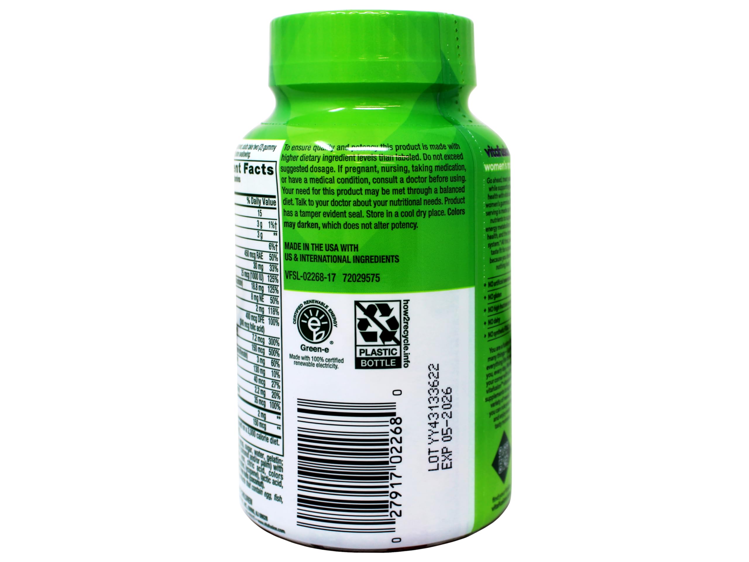 Vitafusion Women's Gummy Vitamins, 70 ct