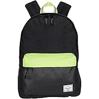 Herschel Supply Co. Classic Black Enzyme Ripstop/Black/Safety Yellow One Size
