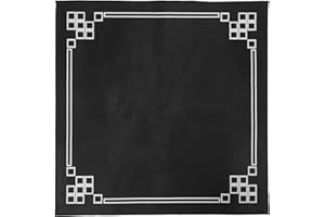 HEALEEP Square Mahjong Mat X Non-Slip Wear-Resistant Mahjong Pad for Card and Board Tile Games