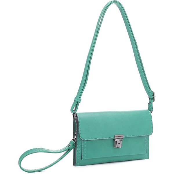 Isabelle Multifunctional Women's Envelope Style Crossbody Wallet