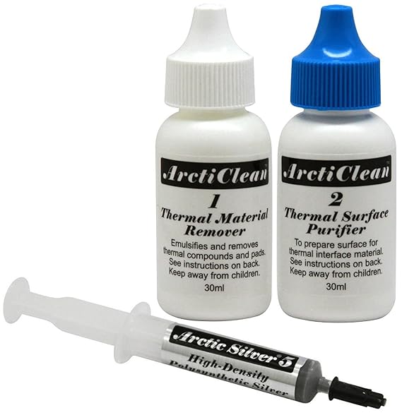 Arctic Silver 5 12 gram Thermal Paste and Arcticlean Amazon.co.uk