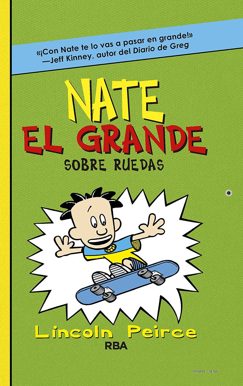 Portada de Nate el Grande 3 - Sobre ruedas (Ficción Kids)
