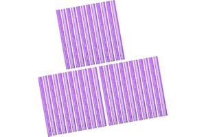 REPAIROCK 36 Pcs Purple Bicycle Reflector Reflective Version Durable ABS Night Visibility Cycling for Bike, Mountain Bike, Wh