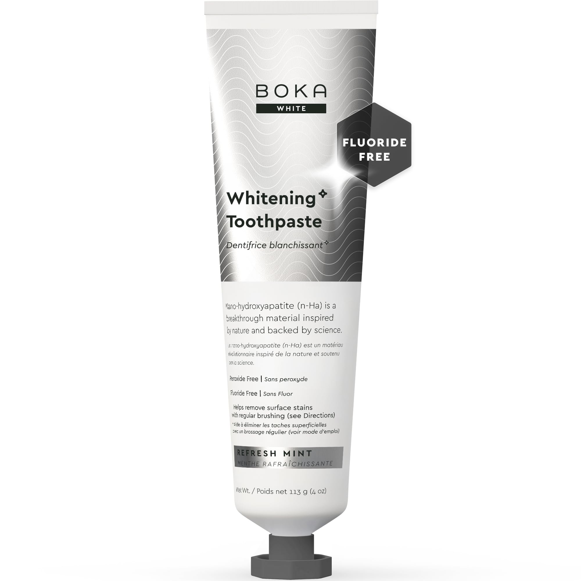 Boka Toothpaste - Fluoride Free Toothpaste, Nano Hydroxyapatite Toothpaste