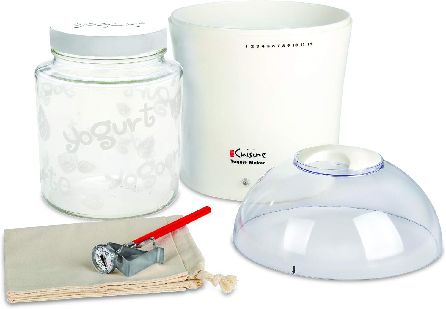 Euro Cuisine YM260 Yogurt Maker, 2 Quarts, DAA: Kitchen & Dining