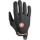 CASTELLI Men’s Arenberg Gel Long Finger Glove, Cycling Gloves with Gel Padding, Silicone Grip, and Breathable Micromesh Back