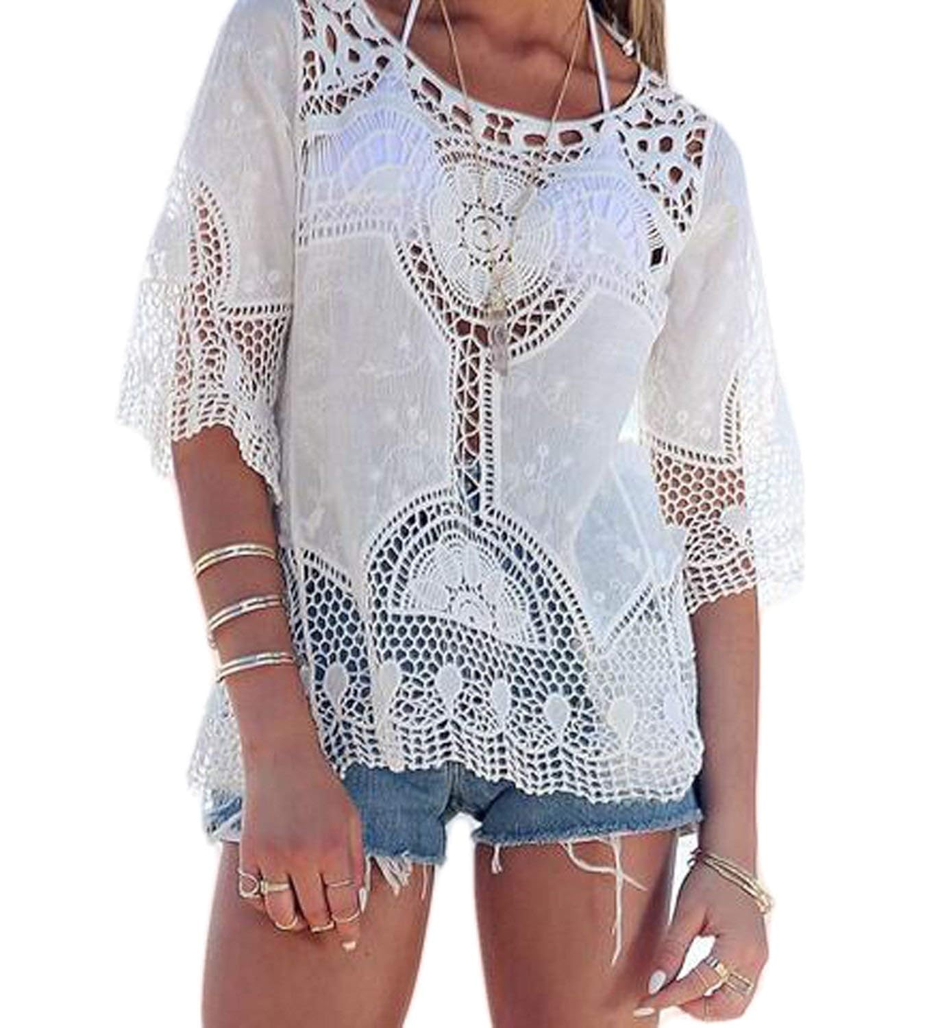 crochet beach top
