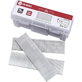 DEWBIN 18 Gauge Stainless Steel Brad Nails, 3000 Counts 1-1/4-Inch 18GA Brad Nails, Nail Gun Nails for Pneumatic, Electric Brad Nailer Gun