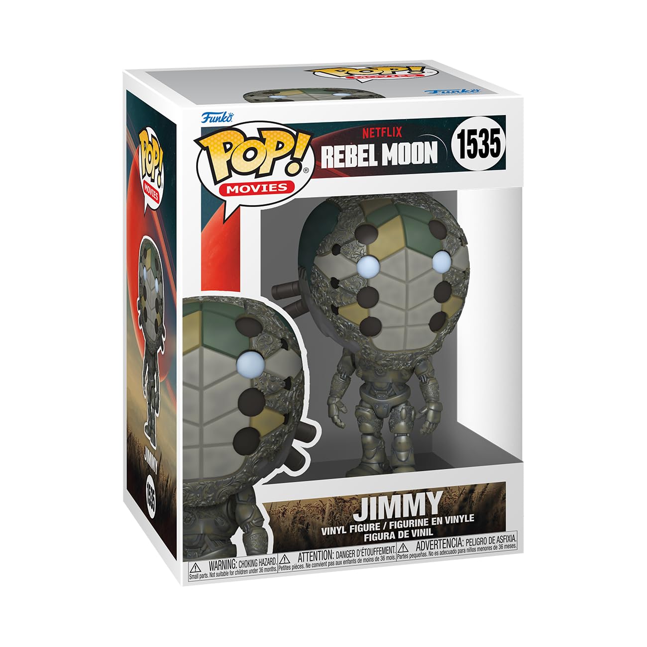 Funko POP! Movies: RM - Rebel Moon - Collectable Vinyl Figure - Gift Idea - Official Merchandise - Toys for Kids & Adults - Movies Fans - Model Figure for Collectors and Display