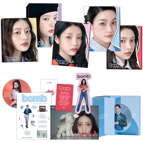 ILLIT [BOMB] 3rd Mini Album (MERCH Ver.+Card) K-POP SEALED