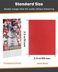 Uniclife 500 Counts MTG Card Sleeves Colored Matte