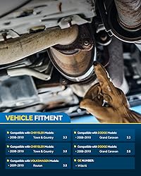 PHILTOP Rear Catalytic Converter Kit Direct-Fit