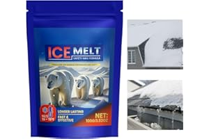 Snow Melt for Sidewalk, Concrete Friendly Efficient Ice Melter, Lawn Safe Melt, Snow Removing Supplies for Driveways, Sidewal