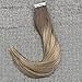 Full Shine Tape in Hair Extensions 14 Inch Real Human Hair Tape in Extensions Balayage Color 10 Light Brown Fading to 14 Golden Blonde Hair Extensions Invisible Seamless Tapes Ins 20 Pieces 50 Grams