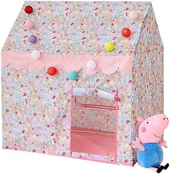Amazon Co Jp 子供用プレイハウスおもちゃドリーミーキッズプレイテントポータブルプレイハウス子供用ハウスおもちゃ屋内外用cを運ぶ スポーツ アウトドア