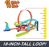 Hot Wheels Lets Race Netflix Action Loop Cyclone Challenge Track Set 1:64 Car view 3