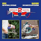 WD-40 Multi Use Lubricant Spray 450ml Smart Straw - Precision 2mm/ Wide view 5