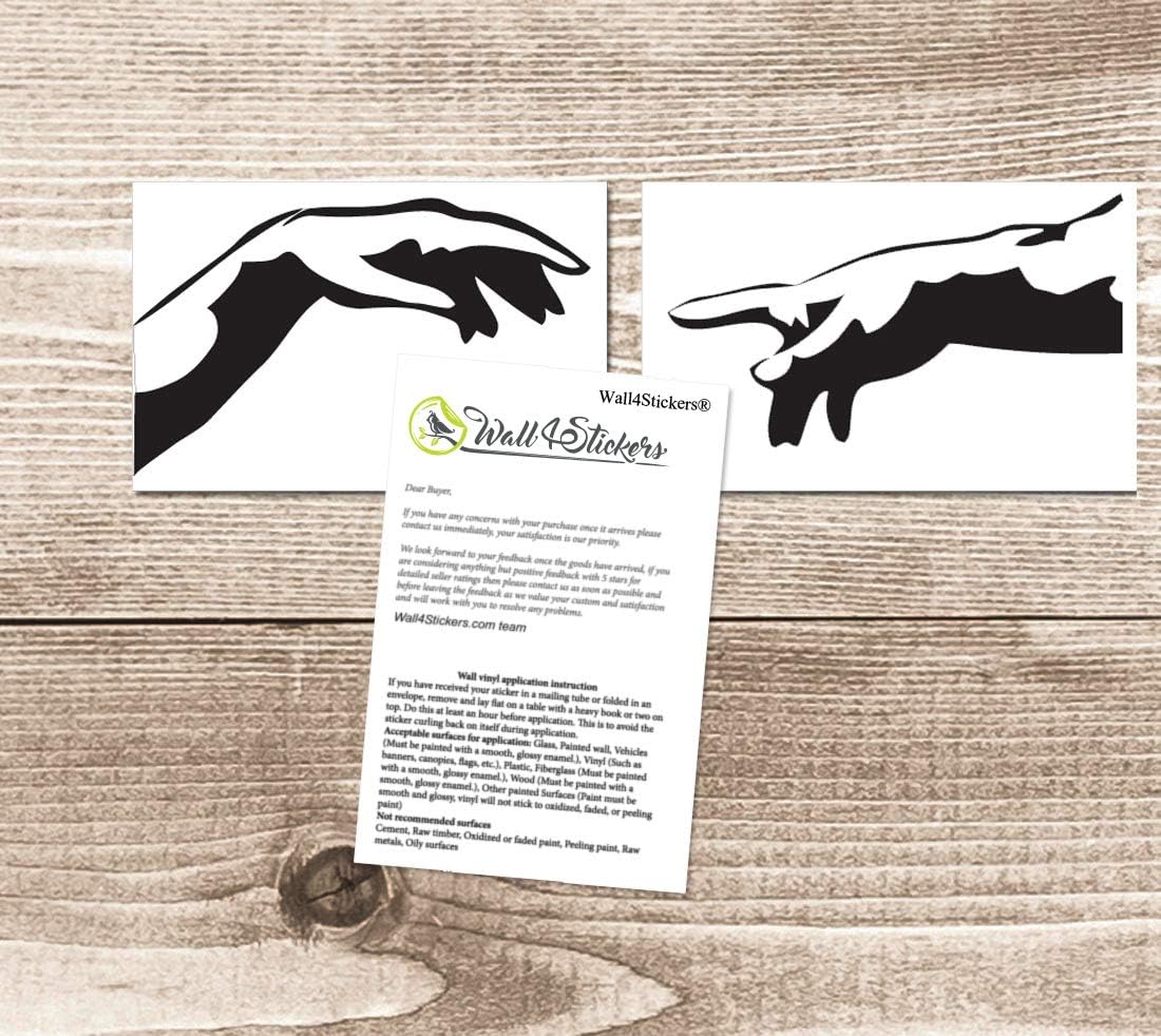 Michelangelo Creation of Adam Italian Hands mac Sticker Apple MacBook Compatible Laptop Decal Art Vinyl Art - Image 3
