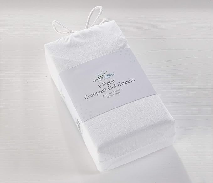 compact cot fitted sheets