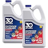 30 SECONDS Outdoor Mold &amp; Mildew Cleaner &amp; Stain Remover Concentrate | 128 fl. oz. | 2 Pack