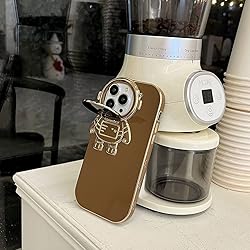 QoKcoahn Astronaut Hidden Stand Phone Case for