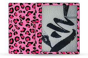 MIGHTY SKINS MightySkins Skin Compatible with Amazon Kindle Scribe (2022) Full Wrap - Pink Leopard | Protective, Durable, and Unique Vinyl Decal wrap Cover | Easy to Apply | Made in The USA