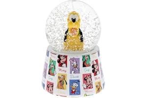 Silver Buffalo Disney Pluto Boxed 45mm Light Up Snow Globe