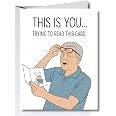 This is You Reading This Father's Day Card | Funny Fathers Day Card For Dad Grandad Husband | Dad Birthday | Cute Daddy Grandpa Grandfather - View 8