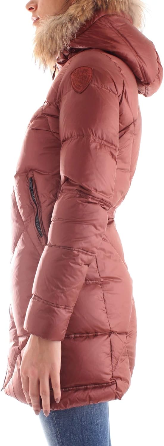 Blauer USA Damen Impermeabile//Trench Lunghi Imbottito Piuma Mantel