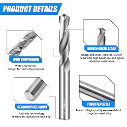 1/4" Drill Bits Solid Carbide Drill Bits, Tungsten