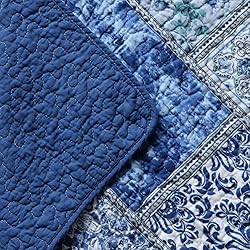 NEWLAKE Quilted Throw Blanket for Bed Couch