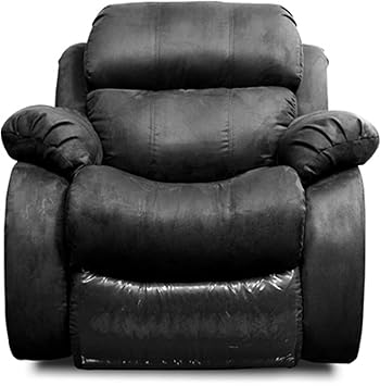 Kaira KAIRARECLINERBLK1S Single Seater Recliner (Black)