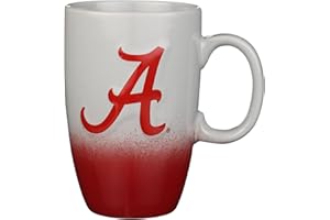 The Memory Company Officially Licensed NCAA 22oz Ceramic Ombre Sculpt Tall Mug - Premium Collegiate Drinkware, Perfect for Hot & Cold Beverages, Ceramic, Team Spirit Drinkware for Fans & Collectors