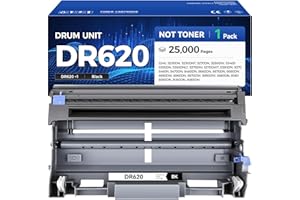 CAINK DR620 Drum Unit 1 Pack (Not Toner) Replacement for Brother DR-520 DR-620 Imaging Drum Kit Compatible with HL-5340D 5370DW 5370DWT 5380DN DCP-8060 8080DN 8085DN MFC-8480DN 8680DN 8690DW 8890DW Printer