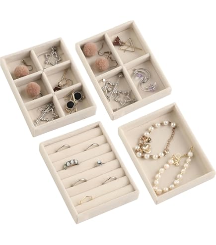 Ogquaton Présentoir Boucles D'Oreilles 36 Slots - Boîte De Stockage Transparente PVC Pour Bijoux