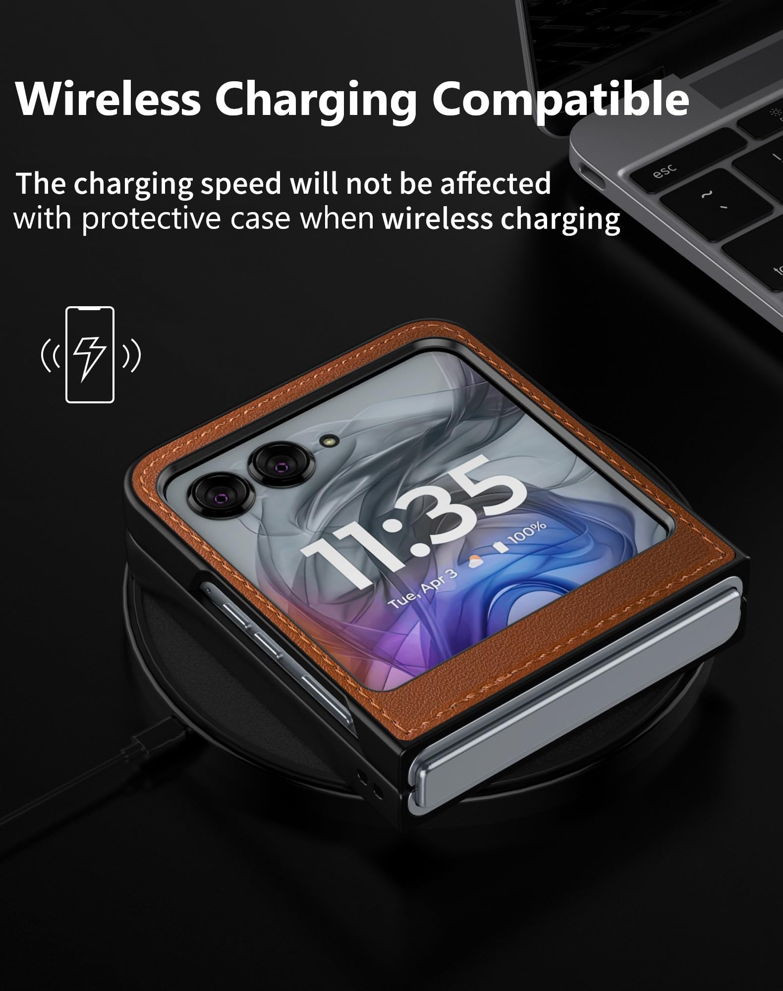 Cresee Case for Motorola Razr 2024/2025 - PU Vegan