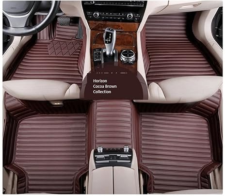 Spartan Autotec Tesla Model X Custom Made Floor Liners 567 Seater First Second Third Row King Diamond Series 6 Seaters Horizon Chocolate