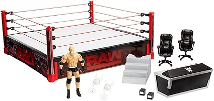 Wwe Elite Collection Raw Main Event Ring Playset
