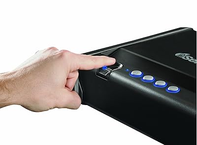 SentrySafe Pistol Safe, Quick Access Biometric Gun Safe