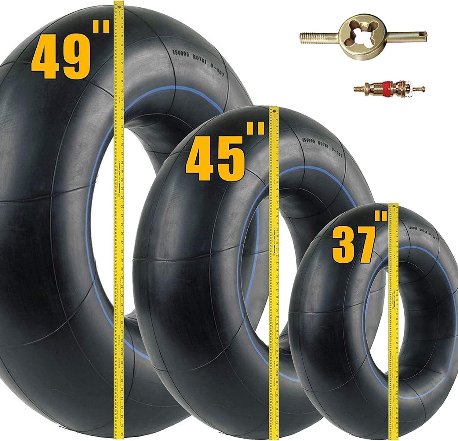 Photo 1 of River Tube for Floating Heavy Duty Rubber Snow Tube | River Tube, Sledding Float | Pool Closing Inner Tube | Truck Inner Tubes