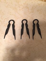 2 sets of 2 Grip Tuth Hair Comb 3 1/4 Good Hair Days USA #417 Color Choice