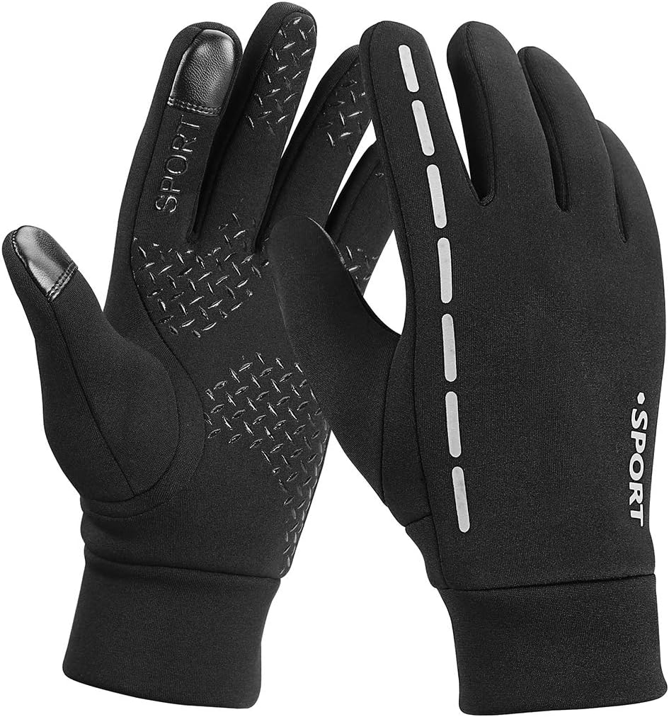 Motenik thermal gloves,Running Gloves,Winter Gloves for Driving Cycling Skiing Running Climbing, Touch Screen gloves for men and women