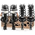 KUIPERAUTO Front and Rear Complete Struts shocks Assembly w/Coil Spring 172206 172207 172208 172205 Compatible for Toyota Camry Solara Lexus ES330 2004 2005 2006 Shock Absorbers Replacement 4PCS