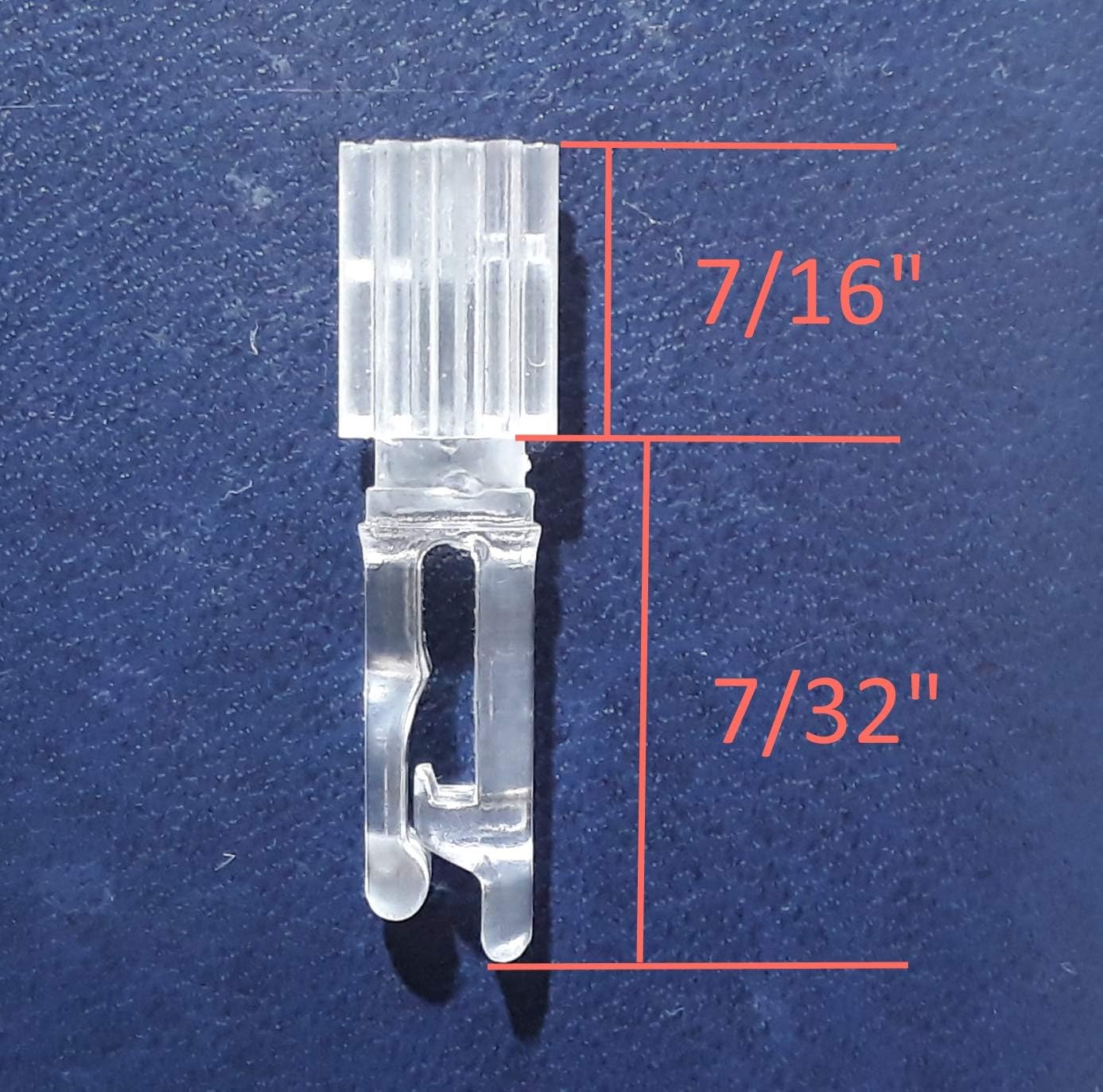 Asia Buy Blind Parts Vertical Blind Track Carrier Clip/Hook