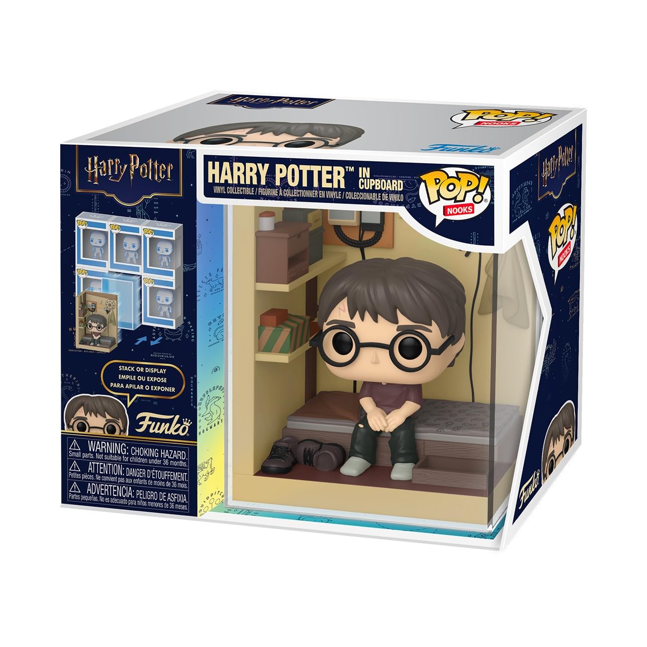 Photo 1 of Funko Pop! Nooks: Harry Potter - Harry Potter in Cupboard - Collectable Vinyl Figure - Gift Idea - Official Merchandise - Toys for Kids & Adults