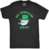 Mens Saint Patricks T Shirts Funny Party Tees for Guys Great Parade Shirts