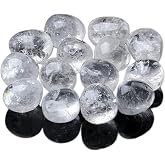 MAIBAOTA Clear Quartz Crystals Natural Healing Crystals Bulk Polished Tumbled Crystals Stones Rocks Energy Balance Crystal Gemstones Vase Filler Decorative Stones Reiki Witch Quartz Crstal