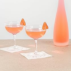 Restaurantware-Vetri 8 Ounce Coupe Glasses, 6